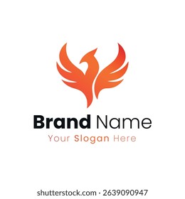 Creative Phoenix Logo Design Symbolizing Rebirth and Transformation for Strong Brand Identity