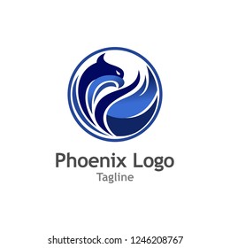 Creative Phoenix logo Vector