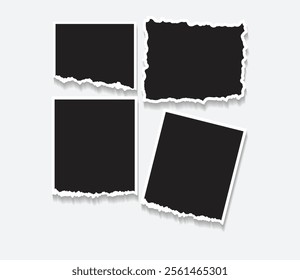 Creative Photo Collage Mockup Set on white background, collage templates, birthday collage, collage art