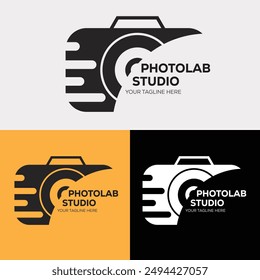 creative photography logo design for photographer or content creator