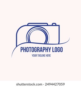 creative photography logo design for photographer or content creator