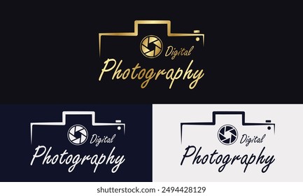 creative photography logo design for photographer