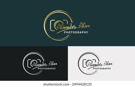 creative photography logo design for photographer