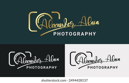 creative photography logo design for photographer