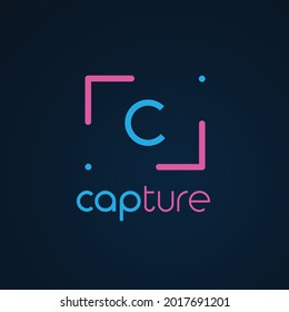 Creative Photography Logo Design Vector Template.
Photo Capture Logo Illustration. C Letter Camera Icon Design. Camera, Lens, shot, snapshot, screenshot, film, media logo element.