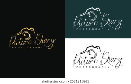 Logotipo de fotografia criativa para fotógrafos