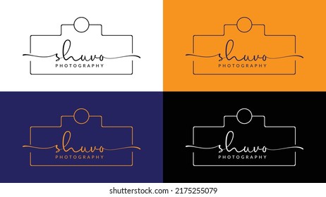 Creative Photography Signature Logo Design