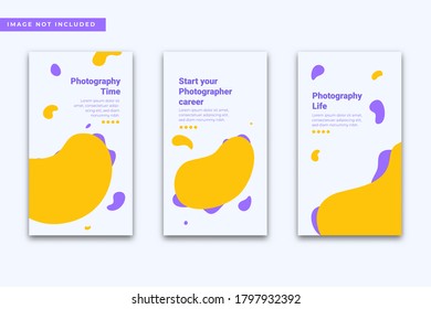 Creative photography social media posts