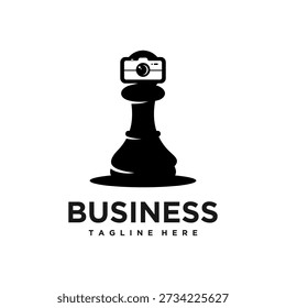 Kreative Fotografie Strategie Schach-Logo