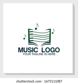 creative piano music logo template design vector, arts music logo vector, instrument logo template