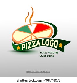 Creative Pizza Logo Template. Vector Illustration Eps. 10