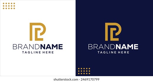 Creative PL Logo, Design Inspiration, illustration, Vector