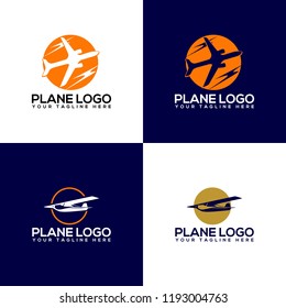 Creative Plane Logo Design. Plane Logo Template Ready to Use. Plane Vector