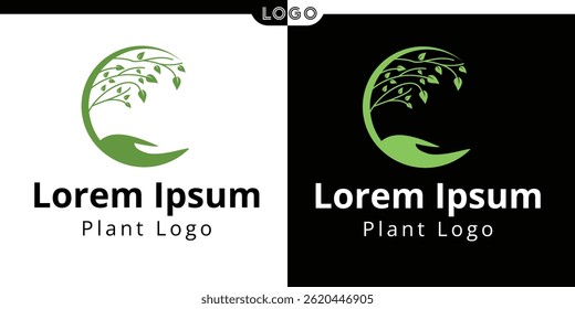 Creative Plant Logo Design Ideas for Gardening, Greenhouse and Eco-Friendly Brands

