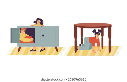Imaginación creativa del juego en espacios cotidianos para que los niños y las familias disfruten juntos