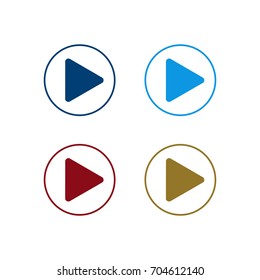 creative play media logo template
