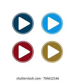 creative play media logo template