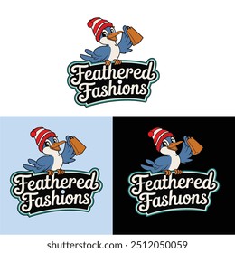 Creative playful Cartoonish Pets And Birds logo Design colorful  Concepts 