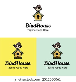 Creative playful Cartoonish Pets And Birds logo Design colorful  Concepts 