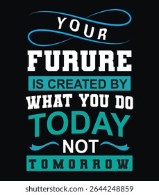 Creative and playful T-shirt design with the quote “Dream Big” in dynamic typography. Perfect for kids, students, and anyone who loves motivational apparel. High-quality vector format for printing.

