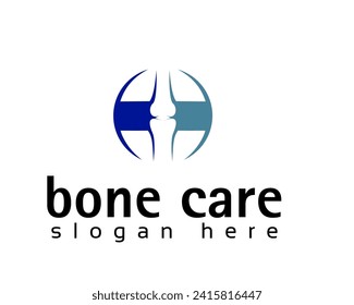 creative plus and bone logo design template