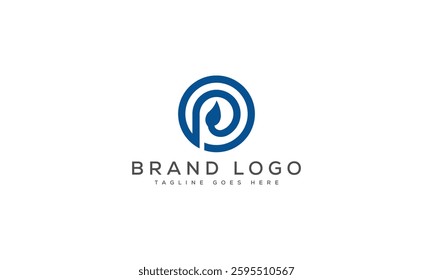 Creative PO logo for Branding and Startups.