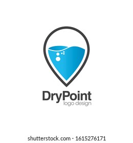 Creative Point Map Logo and Icon Vector Template
