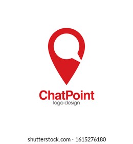 Creative Point Map Logo and Icon Vector Template