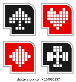Creative poker symbol