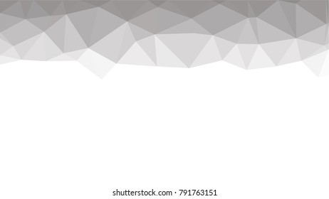 Creative Poligonal Triangle Dark Light Background with copyspace on it. Low Poly Design.