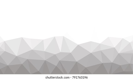 Creative Poligonal Triangle Dark Light Background with copyspace on it. Low Poly Design.