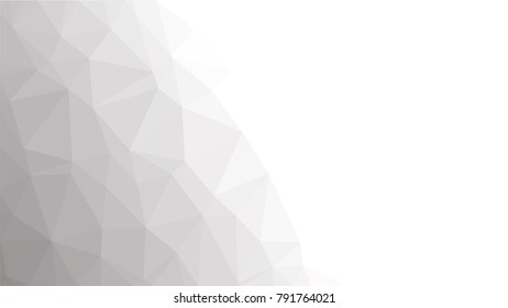 Creative Poligonal Triangle Dark Light Background with copyspace on it. Low Poly Design.
