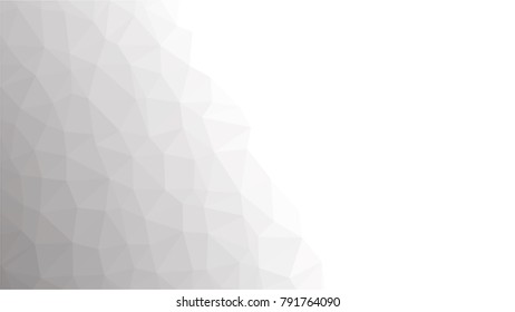 Creative Poligonal Triangle Dark Light Background with copyspace on it. Low Poly Design.