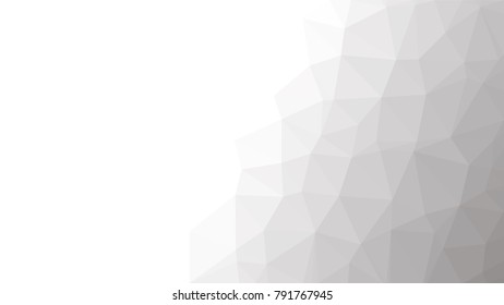 Creative Poligonal Triangle Dark Light Background with copyspace on it. Low Poly Design.