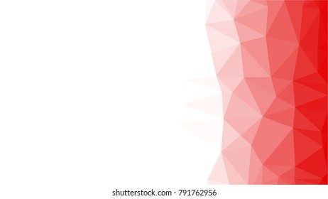 Creative Poligonal Triangle Fire Background with copyspace on it. Low Poly Design with red,orange, yellow colors