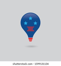 creative politics logo design,  Election voting poster. Political election campaign. vector illustration