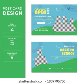 Creative Post Card Design Template