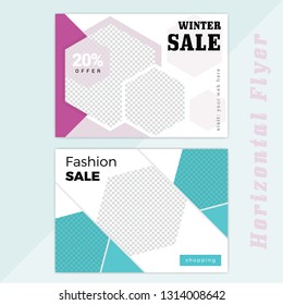 Creative Postcard Design vector template for your business. Easily Editable Vector.