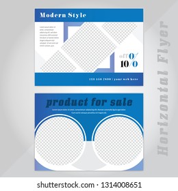 Creative Postcard Design vector template for your business. Easily Editable Vector.