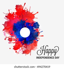 Creative poster or banner for independence day of Laos.