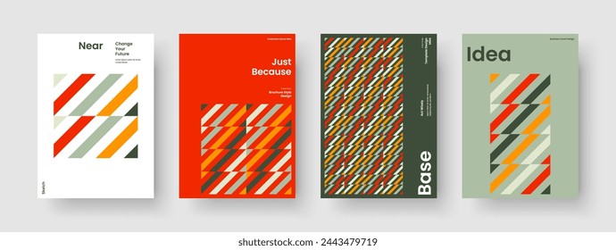 Kreatives Poster-Design. In: Abstract Book Cover Layout. Geometrische Geschäftspräsentationsvorlage. Bericht. Banner. Hintergrund. Broschüre. Flyer. In: Journal. Notebook. Newsletter. Werbung. Zeitschrift
