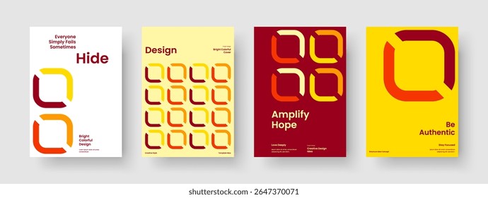 Design criativo do pôster. Layout de Panfleto Geométrico. Modelo de Relatório Isolado. Apresentação de negócios. Faixa. Capa de Livro. Brochura. Histórico. Publicidade. Folheto informativo. Carteira. Identidade da marca. Catálogo