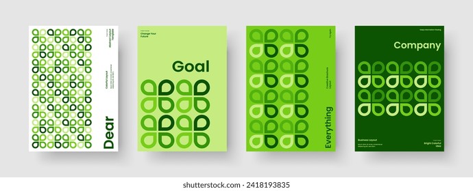 Diseño creativo de afiches. Plantilla de folleto aislada. Resumen de diseño de presentación de negocios. Portada del libro. Cartel. Informe. Volante. Antecedentes. Folleto. Revista. Identidad de marca. Cartera. Portátil