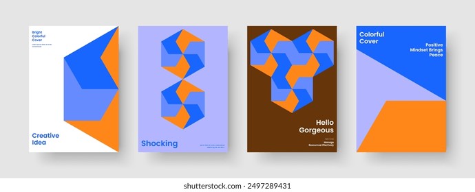 Diseño creativo del cartel. Diseño de presentación empresarial aislado. Plantilla moderna de la cubierta del libro. Folleto. Antecedentes. Anuncio. Informe. Volante. Publicidad. Folleto. Manual. Cuaderno. Cartera. Panfleto