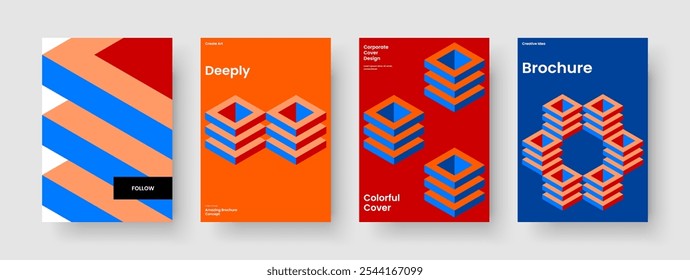 Creative Poster Design. Modern Report Template. Geometric Background Layout. Banner. Business Presentation. Flyer. Book Cover. Brochure. Catalog. Pamphlet. Magazine. Brand Identity. Leaflet