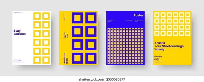 Kreatives Posterlayout. Abstraktes Hintergrunddesign. Vorlage für geometrische Berichte. Geschäftspräsentation. Banner. Flyer. Buchumschlag. Broschüre. Erfassung Katalog. Notebook. Zeitschrift. Broschüre. Merkblatt