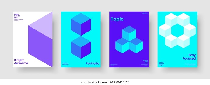 Diseño de póster creativo. Plantilla de folleto abstracto. Diseño Geométrico de Presentación de Negocios. Volante. Pancarta. Antecedentes. Portada del libro. Informe. Handbill. Identidad de marca. Revista. Publicidad. Cartera