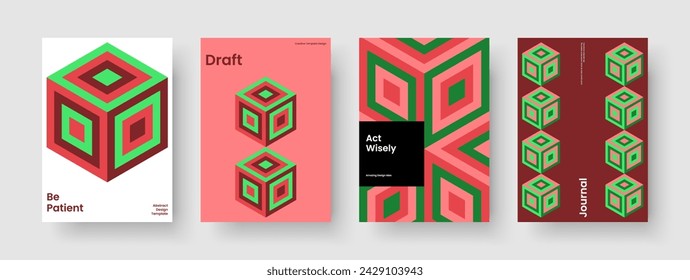 Creative Poster Layout. Geometric Brochure Template. Isolated Book Cover Design. Flyer. Background. Banner. Business Presentation. Report. Catalog. Newsletter. Brand Identity. Magazine. Journal