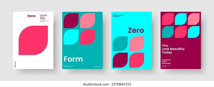 Creative Poster Layout. Modern Brochure Design. Geometric Business Presentation Template. Background. Banner. Book Cover. Report. Flyer. Pamphlet. Brand Identity. Notebook. Catalog. Journal
