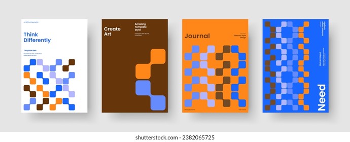 Diseño creativo de afiches. Plantilla de presentación de negocios moderna. Resumen de diseño de pancartas. Portada del libro. Informe. Antecedentes. Volante. Folleto. Cuaderno. Billete. Publicidad. Cartera. Revista. Leaflet